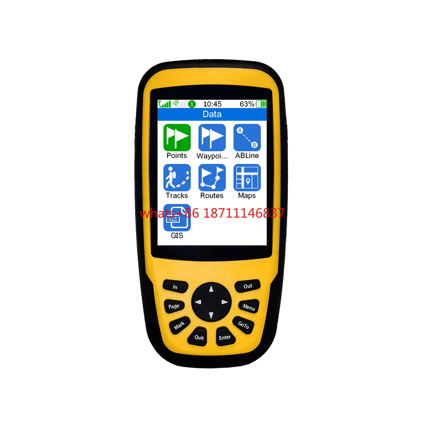 MASKURA ручной сборщик данных GIS для землезамещения контроллер съемный планшет