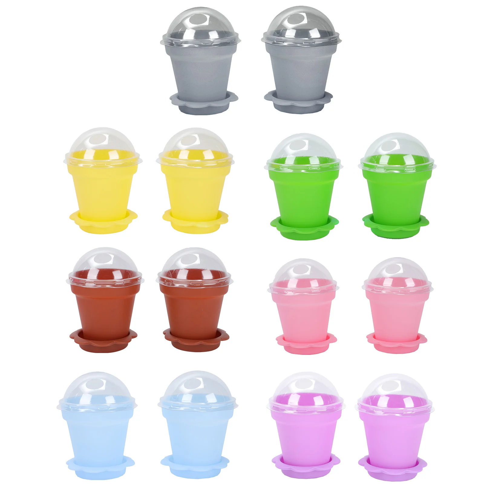 

Diy Pudding Cups Appetizer Cup Fruit Boxes Jelly Cup Containers Sample Cups