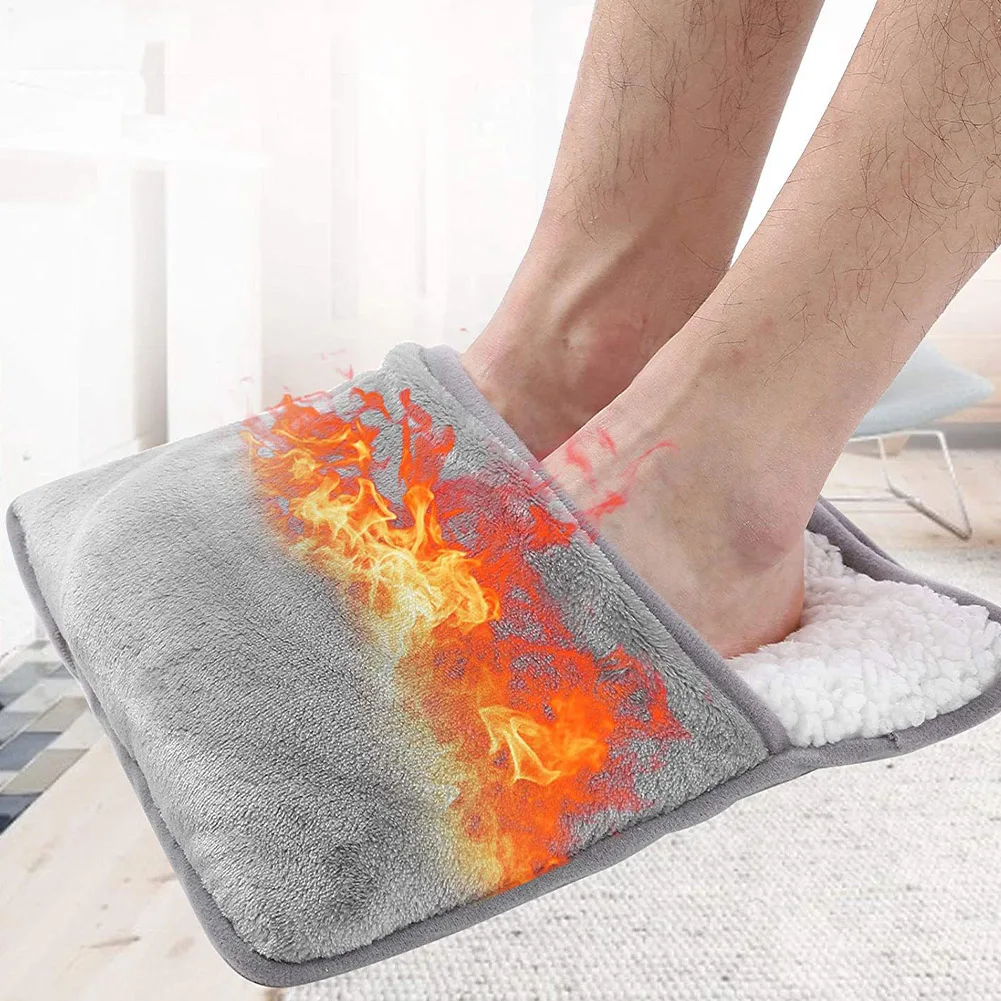 

Electric Foot Warmer Power Saving Electric Foot Heating Cushion Comfortable Constant Temperature for Winter Home Office Supplies