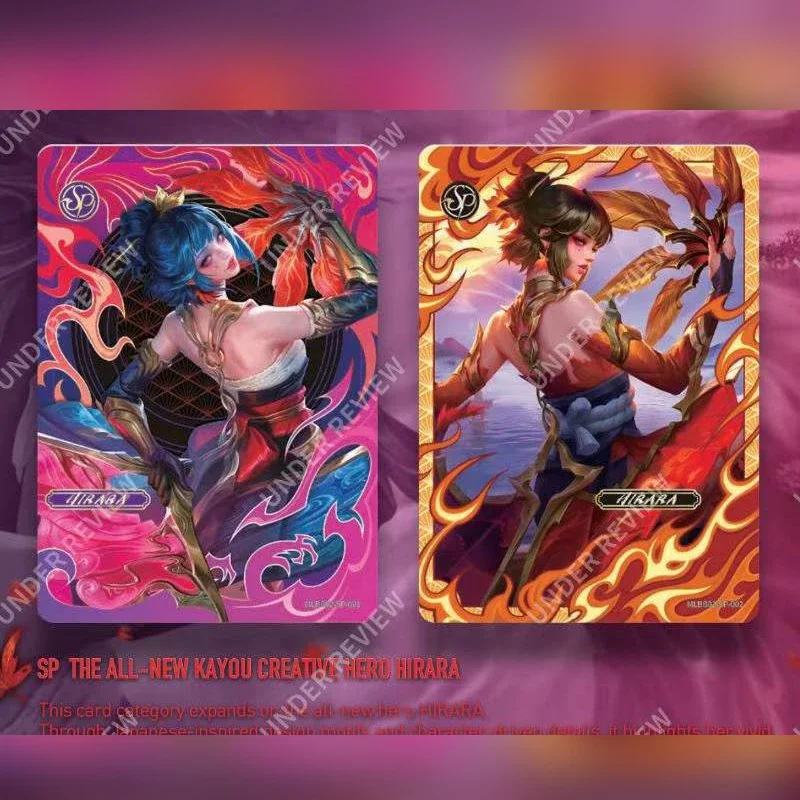 Фото Коллекционные карточки KAYOU MLBB: Истоки легенд, том 02, Mobile Legends: Bang Bang, английская версия, аниме-карточки, игрушки, подарки на день рождения №3