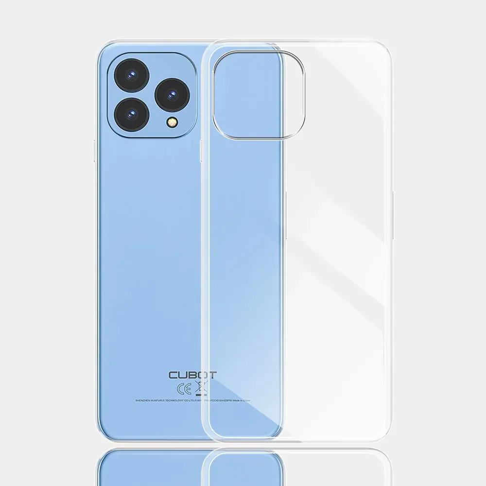 Для Cubot P80 чехол Прозрачная силиконовая Мягкая задняя крышка телефона из