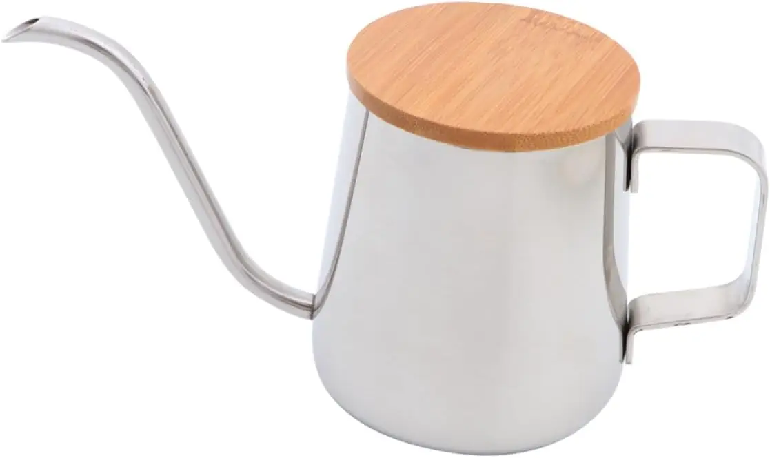 Чайник из нержавеющей стали кофейник с фильтром на шее