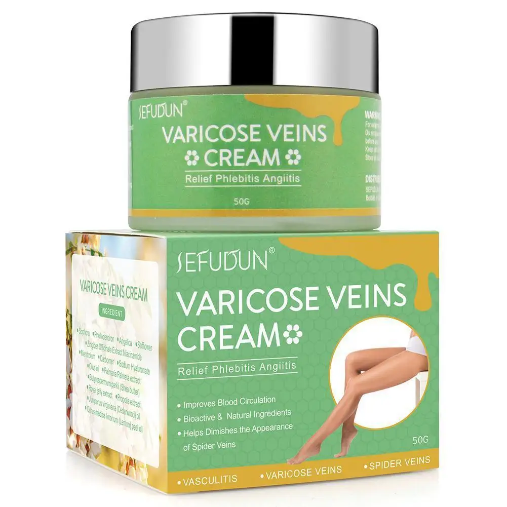 

Varicose Vein Repair Cream Tongmai Effective Relieves Vein Remove Treatment Vasculitis Cream Leg Pain 50g Bulge Phlebitis G6M5