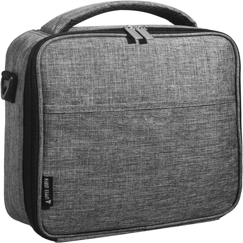 

Durable Insulated Lunch Box Tote Reusable Cooler Bag 25% Larger Greater Storage