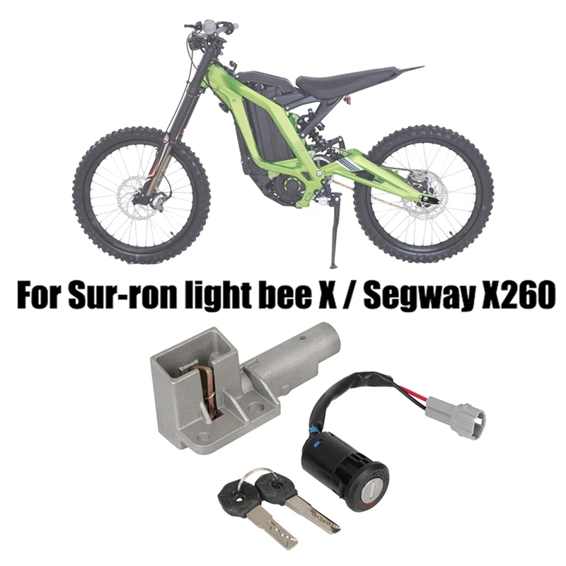 

Motorcycle Off-Road Bike Plug&Play Ignition Switch Seat Lock Key Set