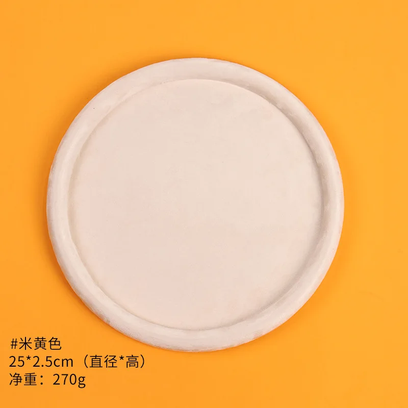 Pink Blue Black Velvet Ring Bracelet Earring Organizer Tray ewelry Display Photo Show Props 25cm Blank Trays