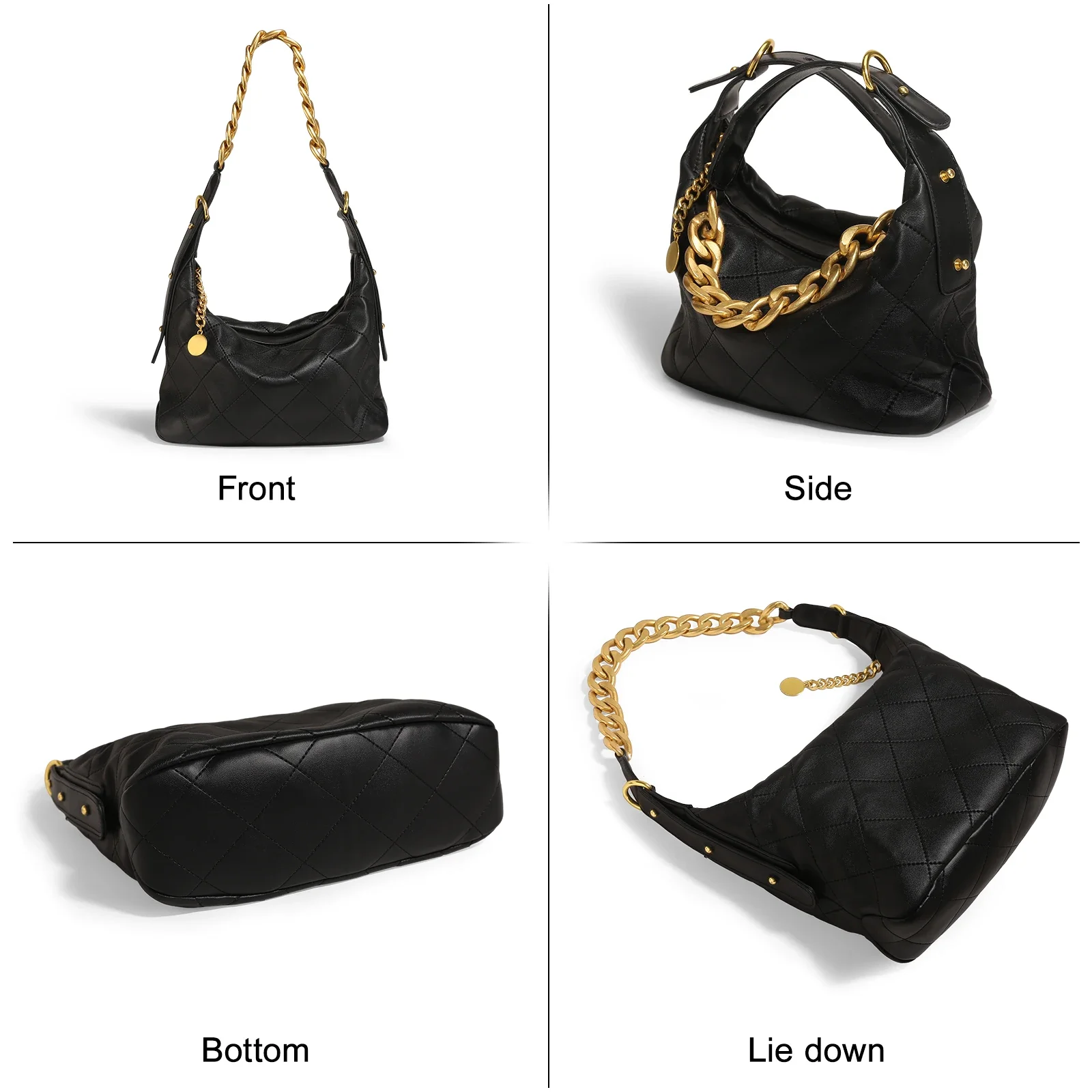 ITAMOOD Роскошная Сумка Через Плечо Из Натуральной Кожи Клатч-бродяга На Пару С