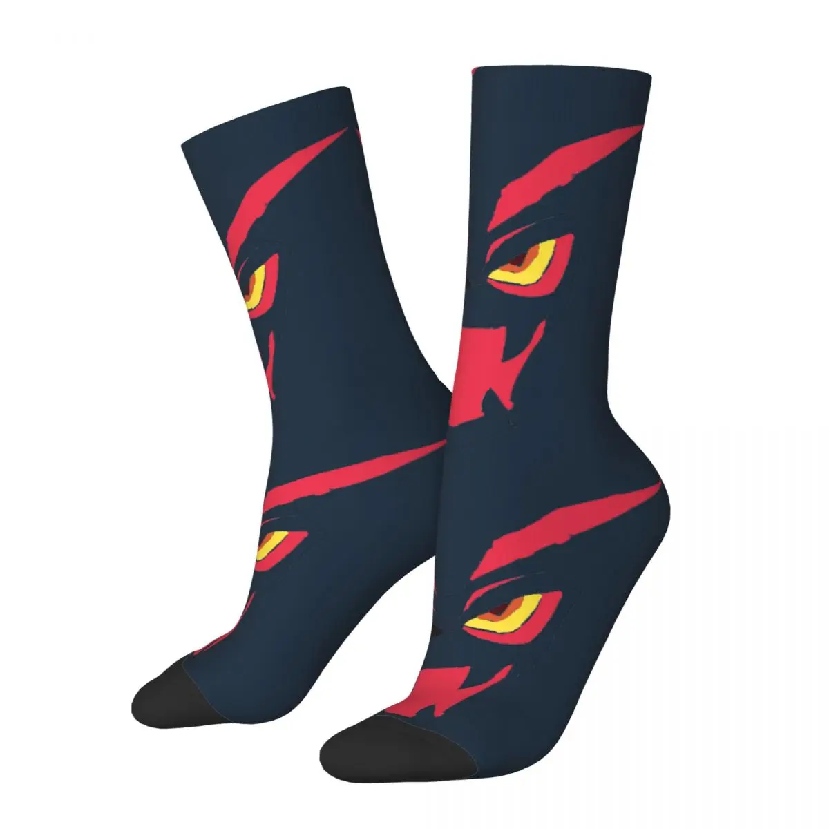 

Funny Crazy Sock for Men Ryuko Senketsu Hip Hop Harajuku Kill La Kill Funny Combat Fantasy Happy Pattern Printed Boys Crew Sock