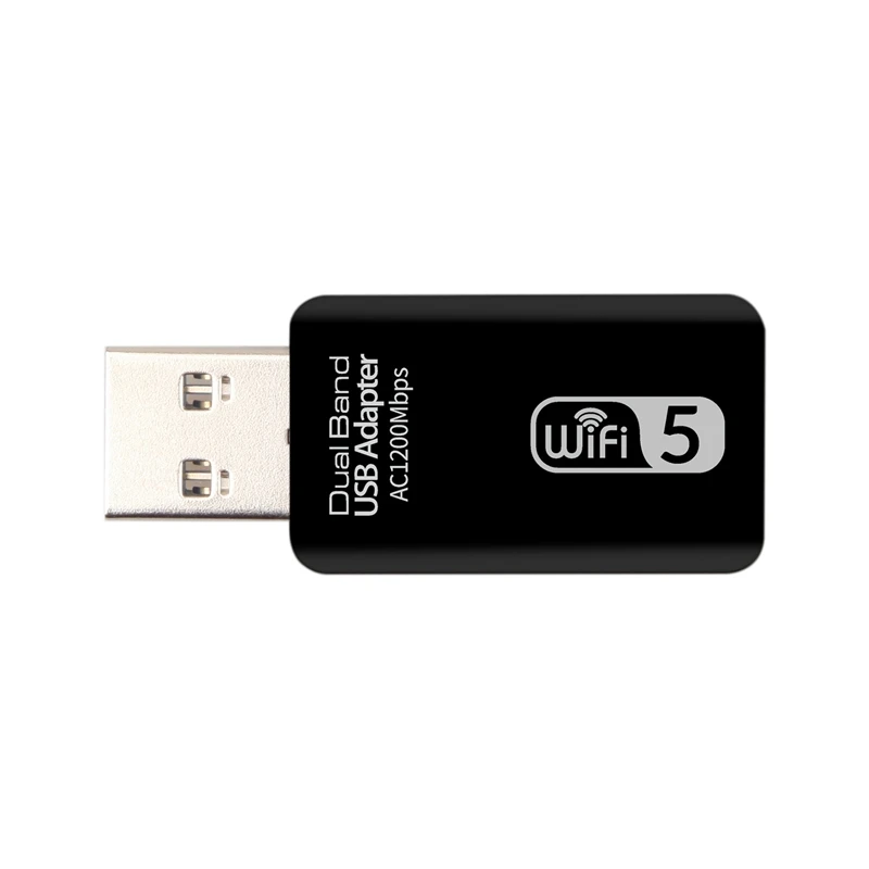 

1200Mbps USB3.0 Wifi Adapter for Desktop Pc 2.4G/5.G Wifi Gigabit Dual Band Wireless AC Network Card RTL8812BU