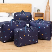 moving packing luggage bags high capacity thickened oxford multi functional storage bag clothes quilt storage bag