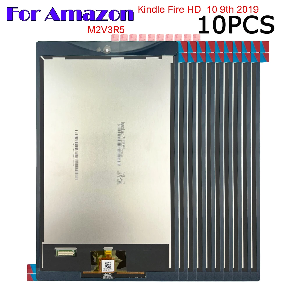 10 шт. AAA + 1 дюймовый ЖК-дисплей для Amazon Fire HD10 2019 HD 9 поколения M2V3R5