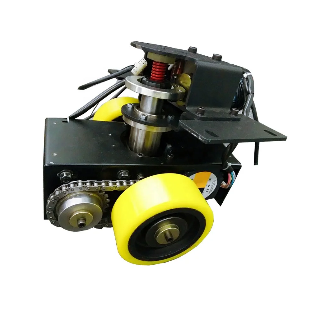 

TZBOT TZCS-100-30-TS Differential Unit Industrial Agv Robot Wheel With Parallel Shaft Reducer 100w 24v