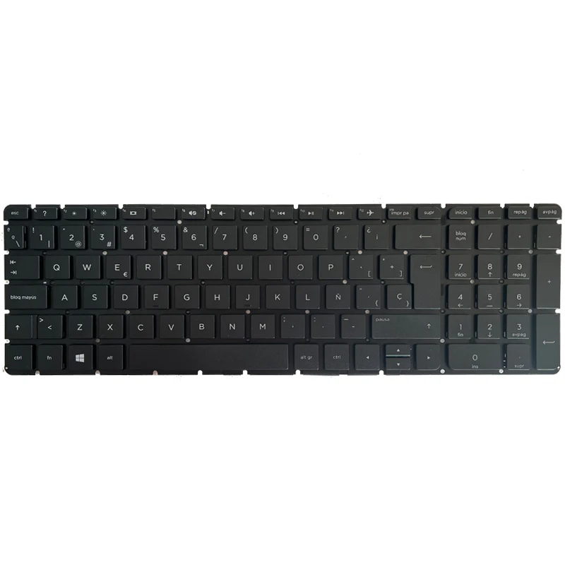 Клавиатура новая испанская/SP для ноутбука HP pavilion 250 G4 255 256 G5 15-AC 15-AY 15-AF 15-BA 15-BD 15-BF -