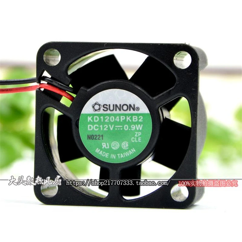 Новый оригинальный KD1204PKB2 4020 12 В 0,9 Вт 4 см переключатель охлаждающий бесшумный вентилятор