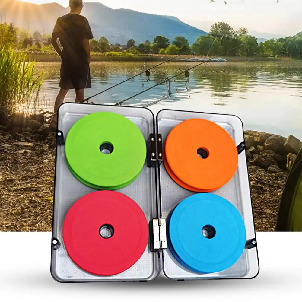 

Fishing Spool Compact Foam Spools Lightweight Main-Line Collector Delicate Carp Fishing Rig Thread Circular Winding Plates