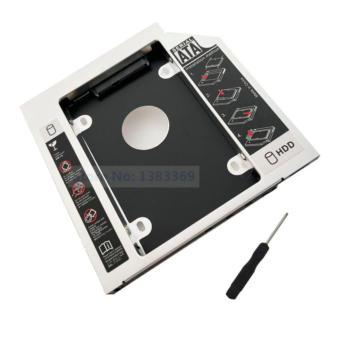 NIGUDEYANG 2-й SSD HDD SATA Жесткий диск Оптический отсек Рамка Чехол Caddy для ASUS A53SJ A53T A53E A53SV