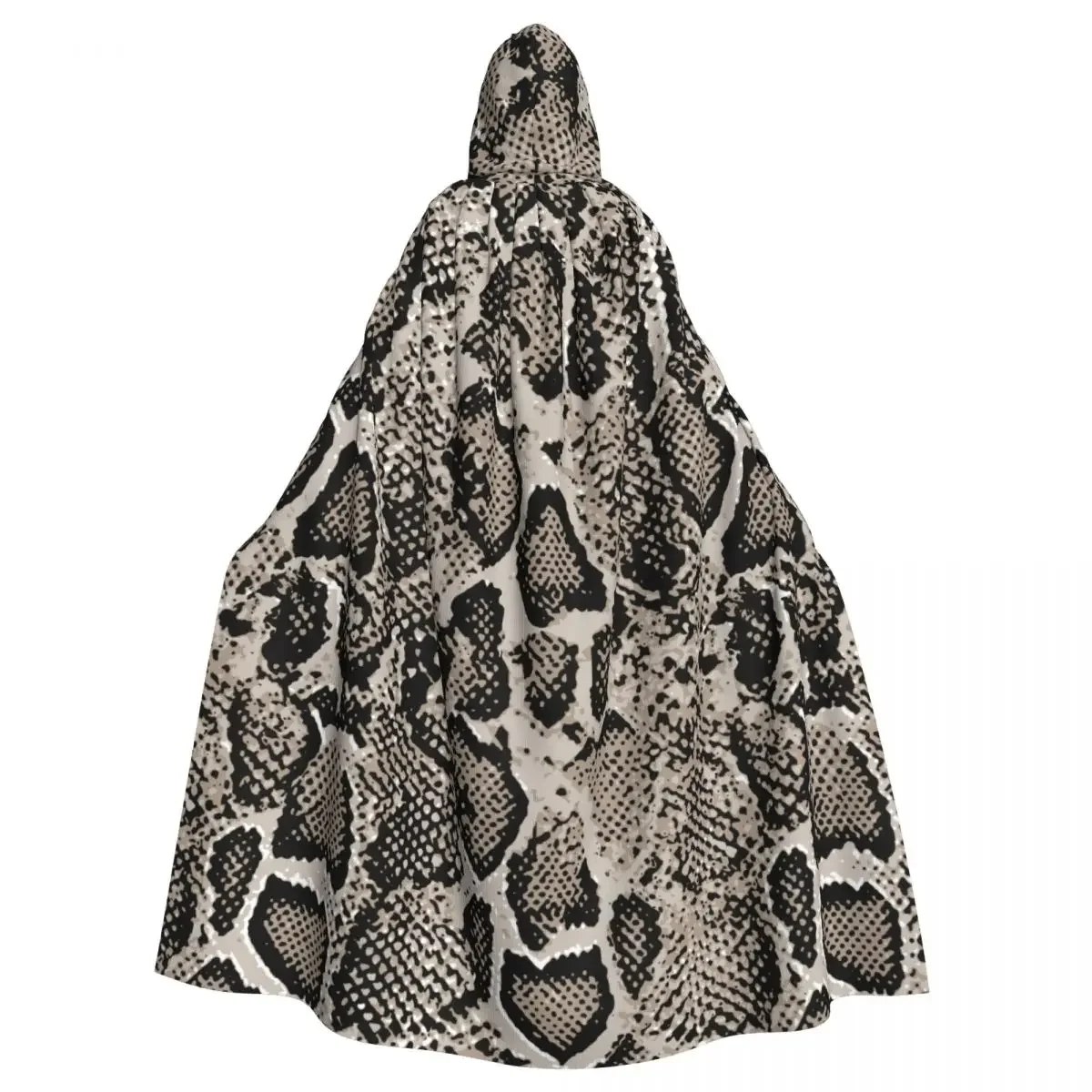 Женский винтажный костюм с капюшоном змеиная кожа средневековый ведьмы карнавал