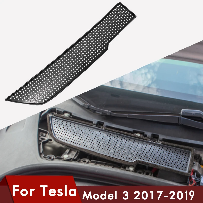 

Air Flow Vent Cover Protector for Tesla Model 3 Intake Protection Protective Cover Left-hand Right-hand Drive Model3 2017-2020