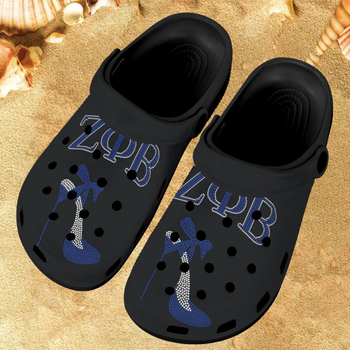 Zeta Phi Beta Pattern Summer Women Slippers Casual Home Beach Slides Shoes Woman Anti-slip Female Sandals Sandalias Mujer 2023