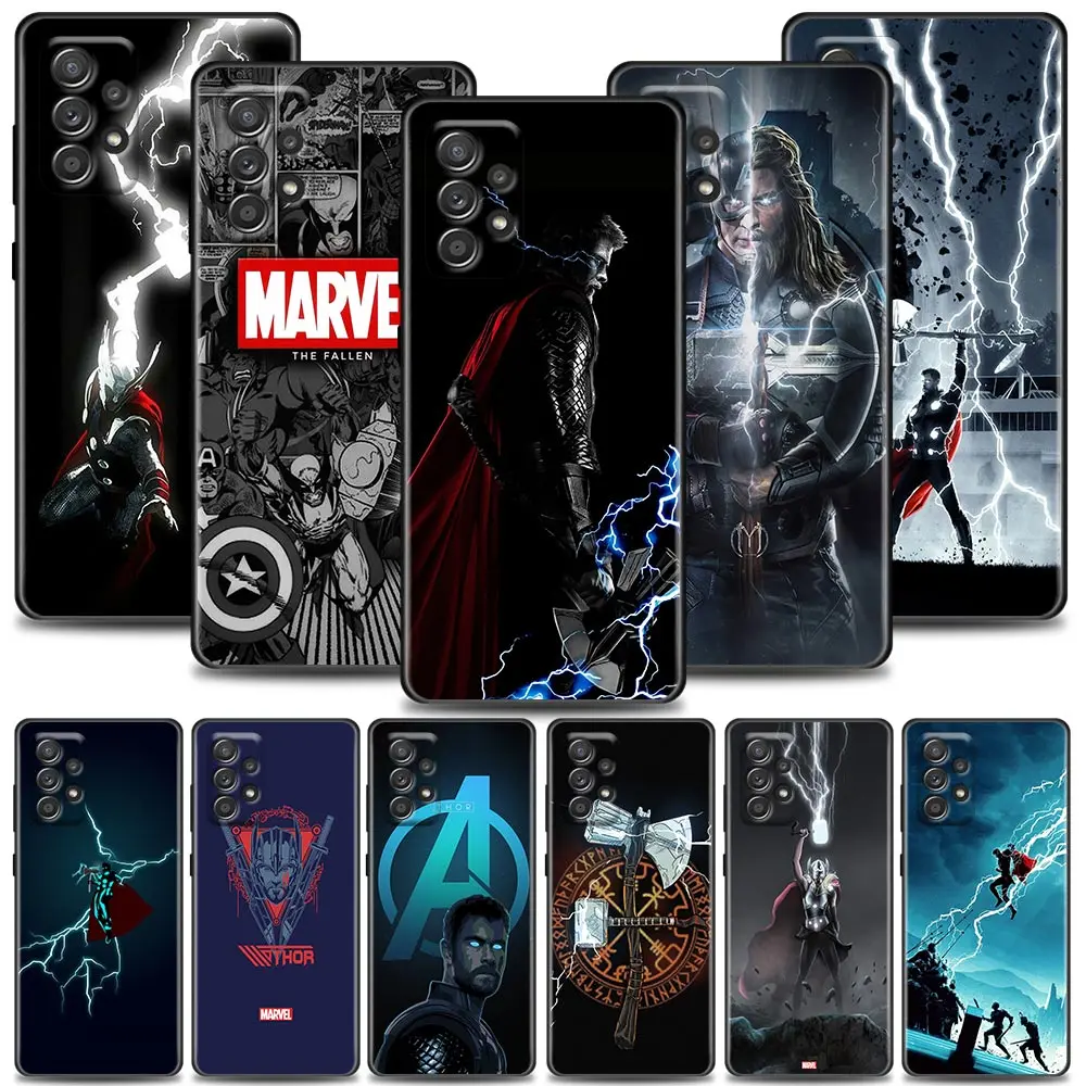 

Avengers Thor Marvel Funda Case for Samsung A73 A53 A33 A23 A52 A72 A22 A32 A12 A42 A71 A51 A91 A41 A31 A21S 4G 5G Case Coque