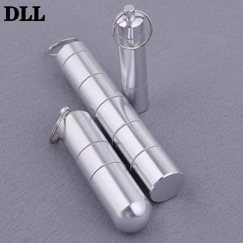 

1 шт. 3/6 коробка для лекарств, переносной чехол для лекарств на открытом воздухе, коробка для таблеток в форме капсулы, чехол для таблеток из в...