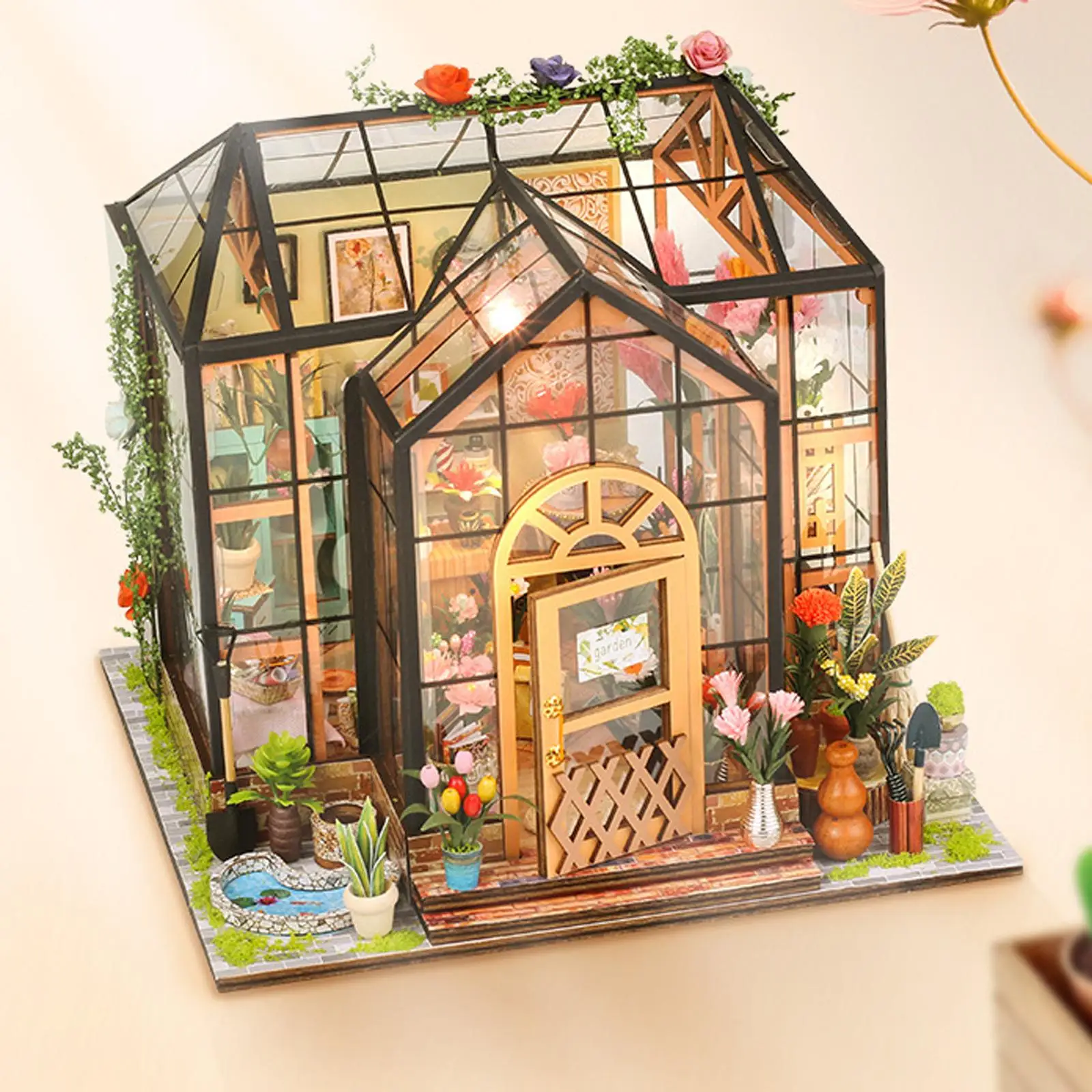 

Dollhouse Miniature Building Set Valentine'S Day Gift for Adults Kids Women