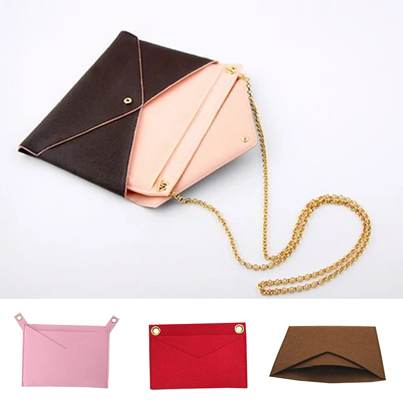 

Pochette Insert With Luxury Bag Felt Organizer Crossbody Women Handbag Accessories Cosmetic Bag Wallet Shoulder Belt And Liner