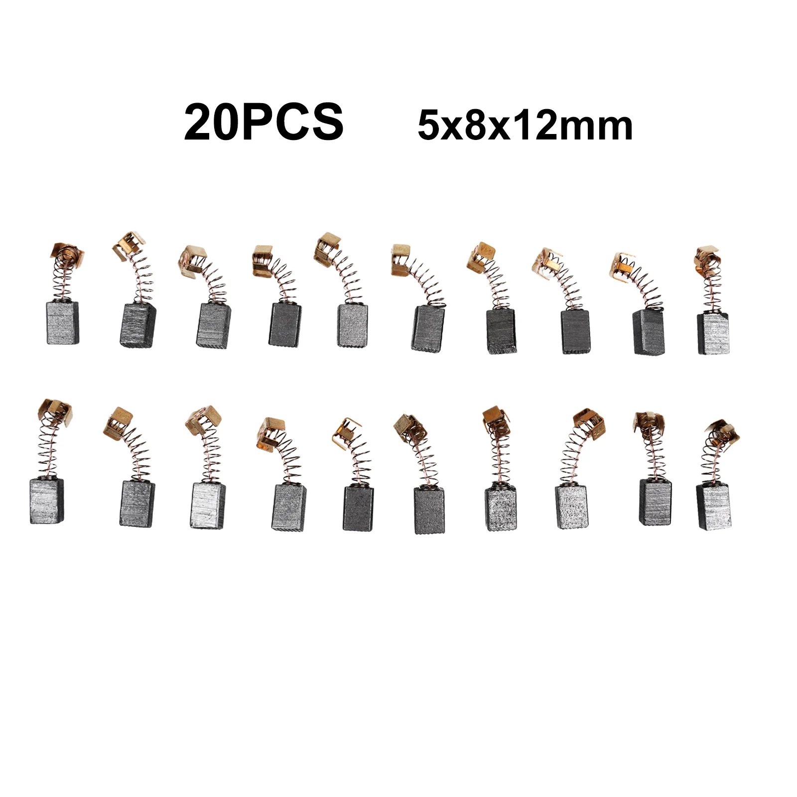 

For Electric Motor CB85 CB57 CB64 191627-8 Carbon Brushes 20pcs Brushes Carbon Protable Reliable Useful