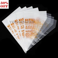 50pcsset disposable pastry bags cake decoration kitchen icing food preparation bags cup cake piping tools for baking