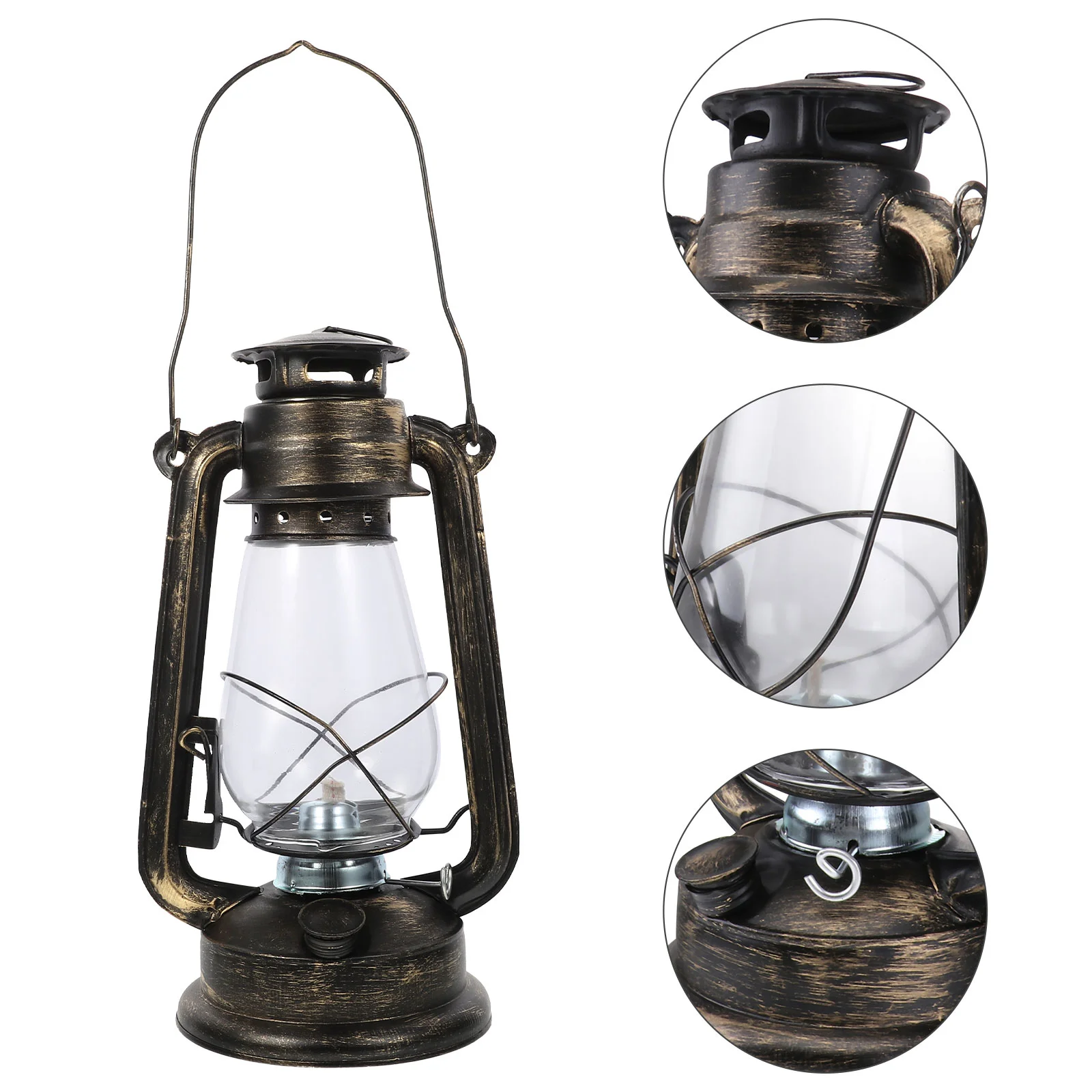 

Lamp Hanging Kerosene Lantern Oil Light Camping Retro Emergency Heaters Use Indoor Lamps Iron Metal Vintage Outdoor Dancing