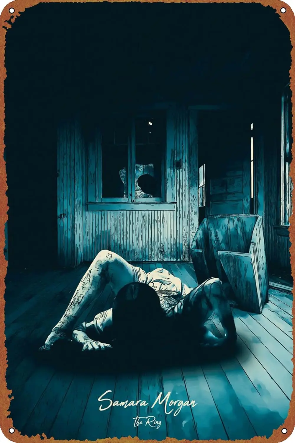 1p Samara-Кольцо постер фильма жестяная металлическая вывеска винтажная настенная