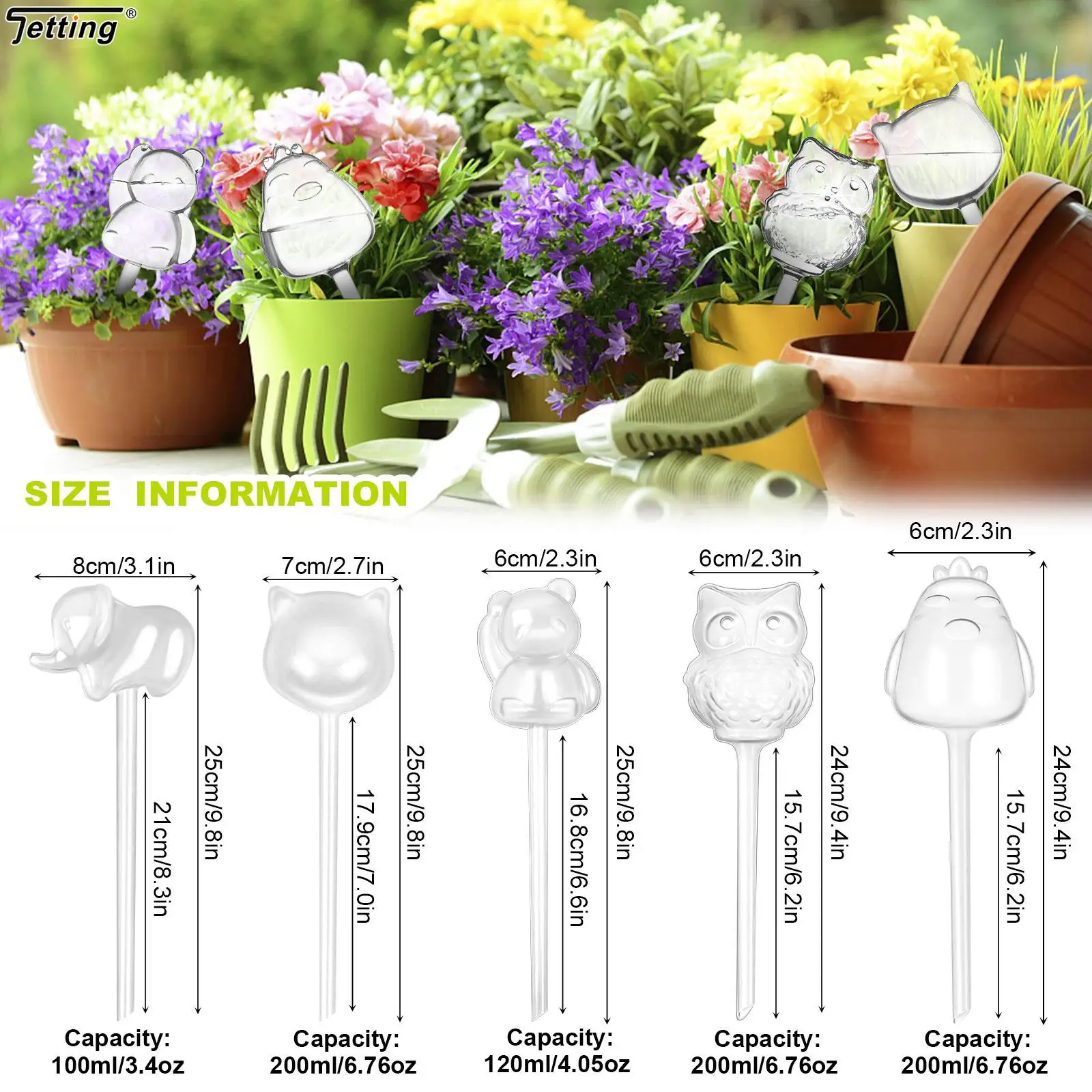 

1 Piece Plant Self Watering Globes Flower Automatic Watering Device Greenhouse Aqua Bulbs Graden Auto Drip Irrigation System