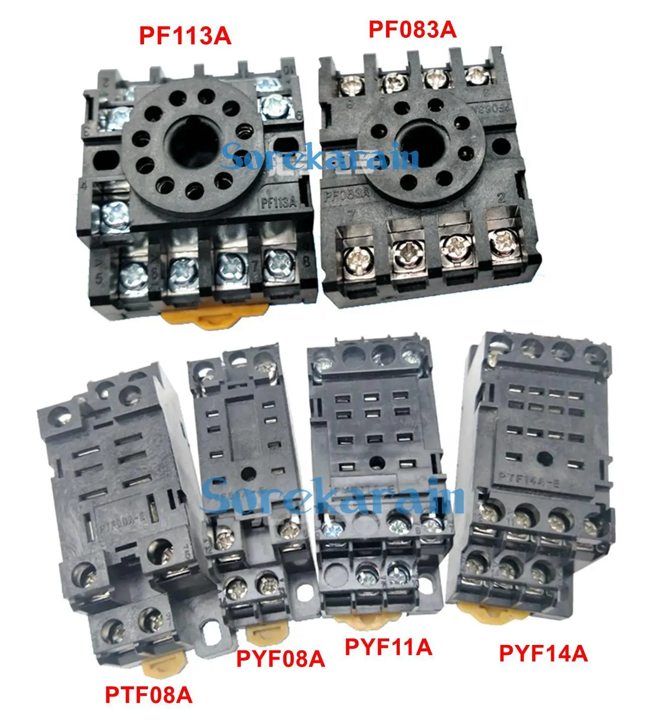 

Основание розетки PYF08A PYF11A PYF14A PTF08A PF113A PF083A 8/11/14 контактов