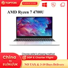 15,6-дюймовый игровой ноутбук AMD Ryzen 7 4700U 5 4500U максимум 36 Гб DDR4 2 ТБ M.2 SSD металлический ноутбук Windows 10 Pro ультрабук H7