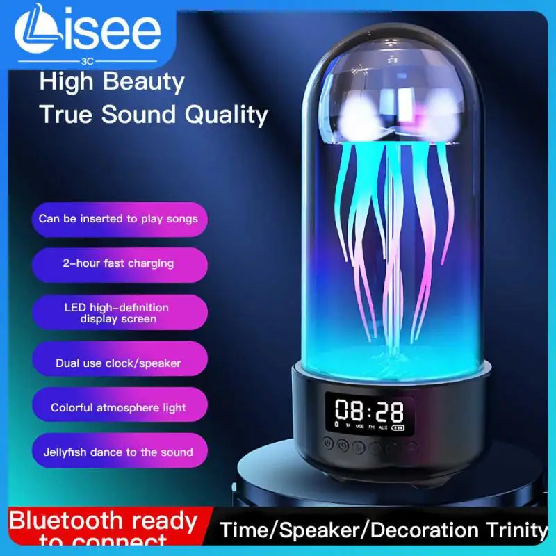 

Offline Music Playback Speaker 2000mah Small Speaker Colorful Low Frequency Pulse Technology Wireless Speaker Audio