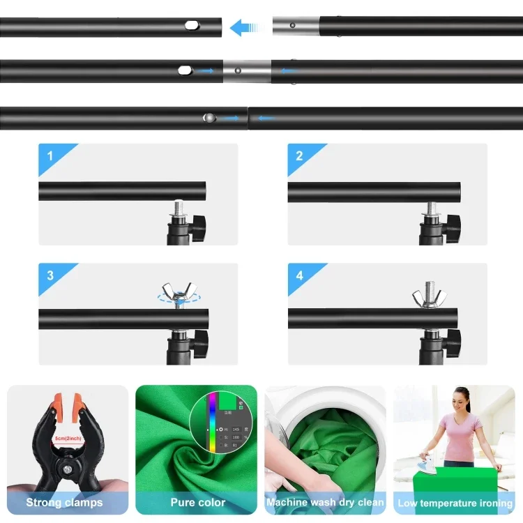 PULUZ LED Light Studio Softbox Комплект для фотосъемки