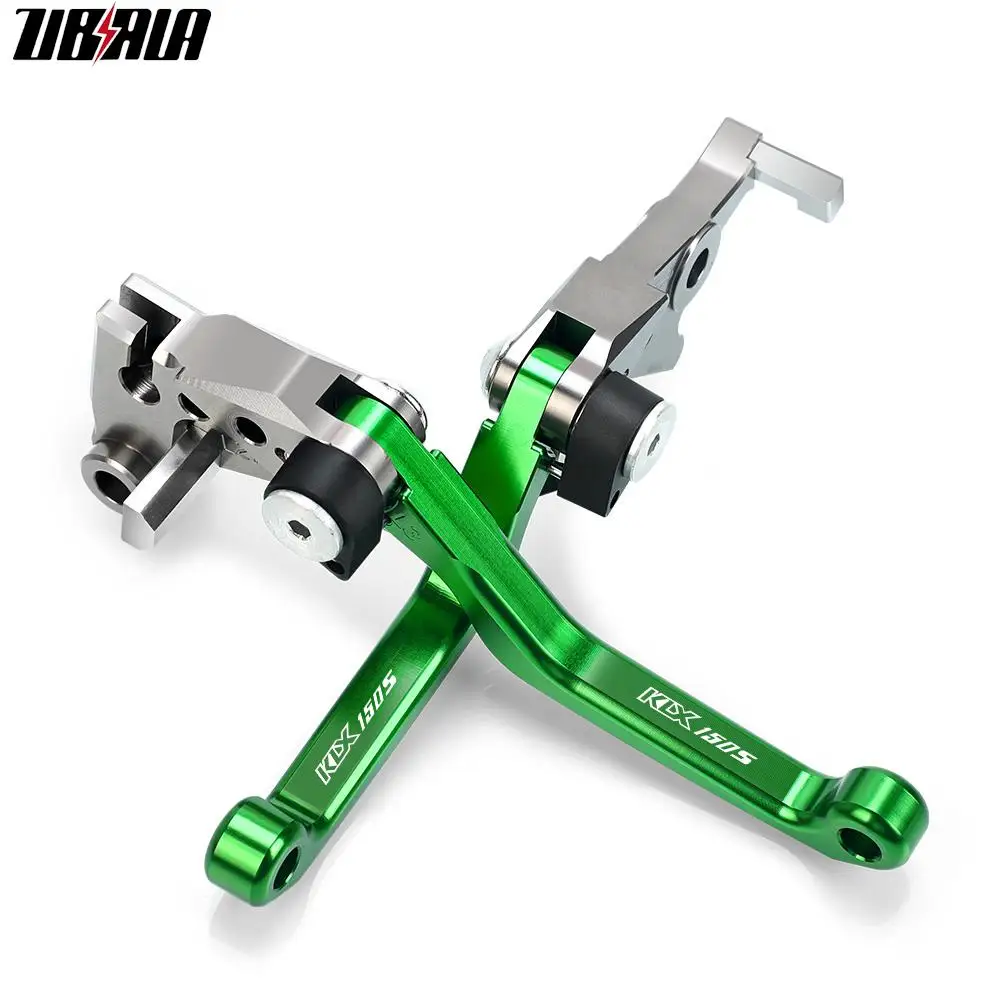 

For KAWASAKI KLX150S KLX 150S 2009 2010 2011 2012 2013 Motorcoss Dirt Bike Pivot Foldable Brake Clutch Levers With LOGO