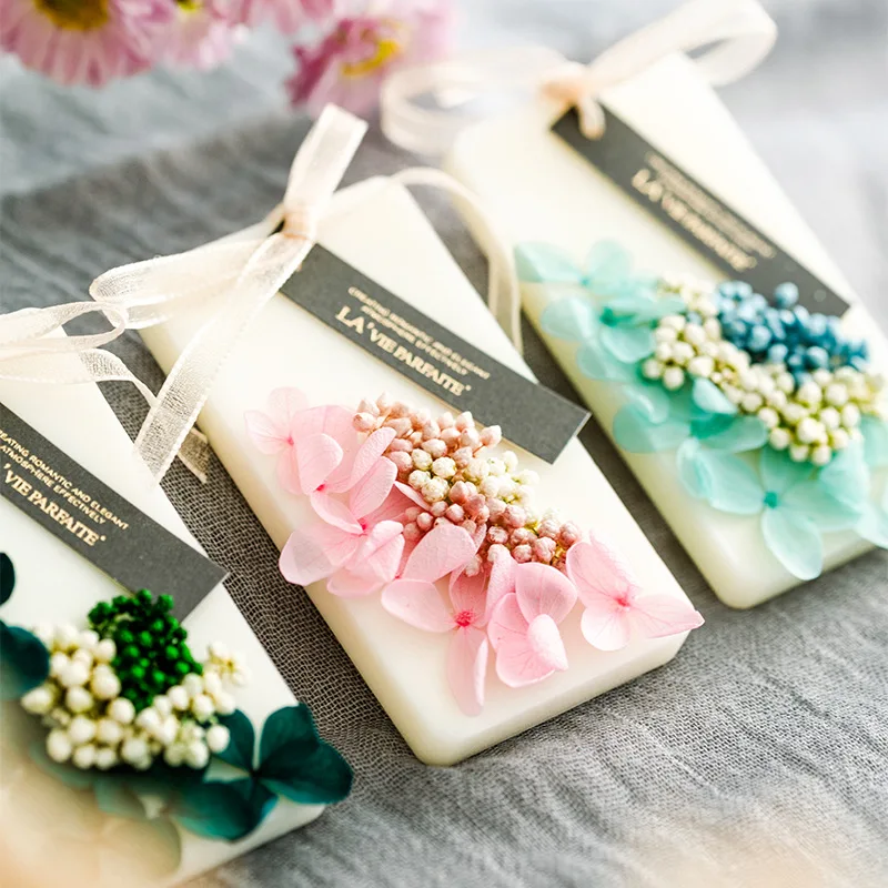 

Scented Wax Melts Soy Wax Handmade Candle Closet Bedroom Fresh Fragrance Tablet Dried Flower Pendant Candle Making Supplies