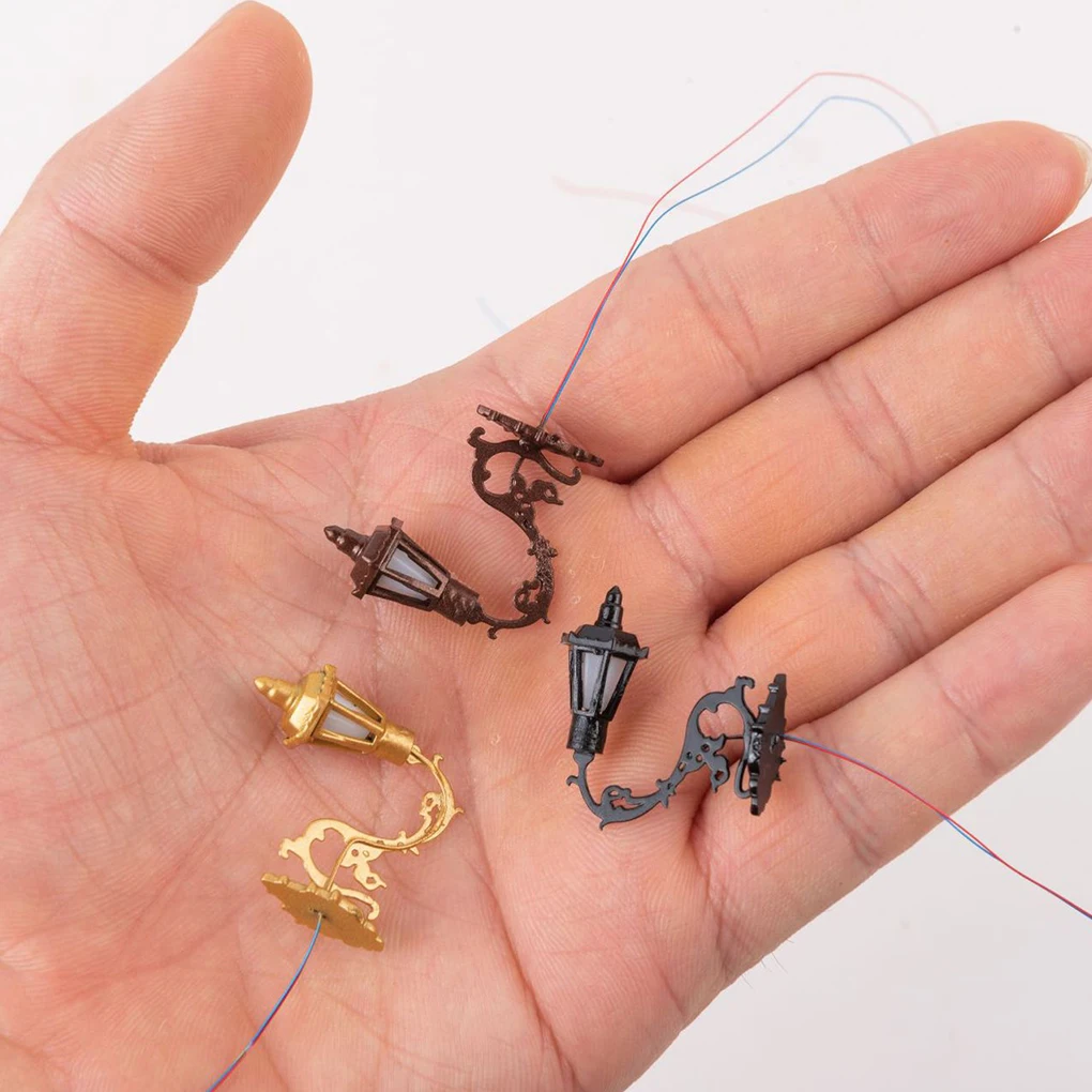 

Wall Lamp Micro Landscape Architectural Light Premium Sand Courtyard Toy for Living Room Bar Restaurant Supply