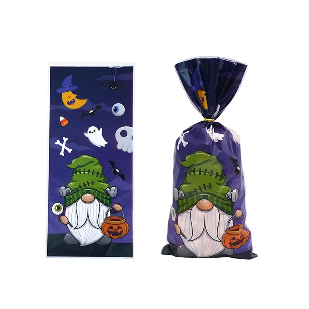 50 шт. креативные разноцветные подарочные пакеты на Хэллоуин Мультяшные с