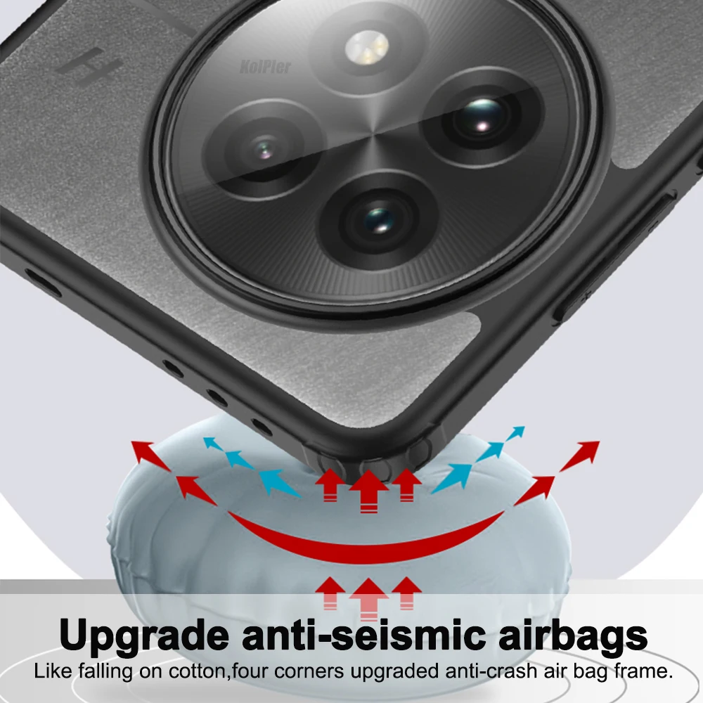 Прозрачный жесткий чехол для OPPO ONEPLUS 13/1 + 13 задняя магнитная крышка мягкая