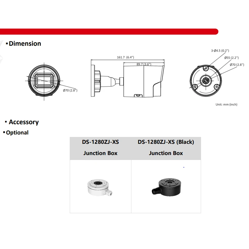 Hikvision 6MP HD AcuSense Bullet IP Сетевая Камера уличная водонепроницаемая защита