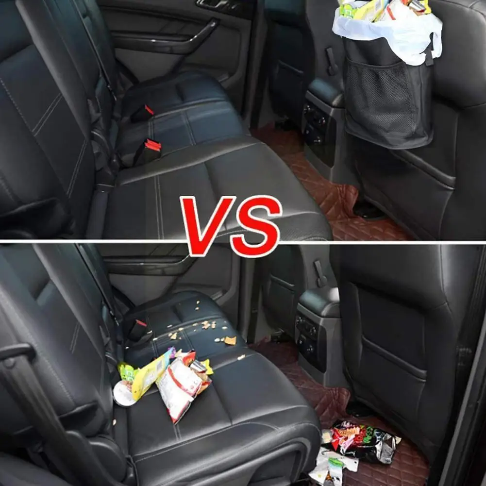 

Portable Waterproof Garbage Bag Auto Car Waterproof Bag Garbage Trash Auto Can Accessories Litter Bin Car Organizer P5f3