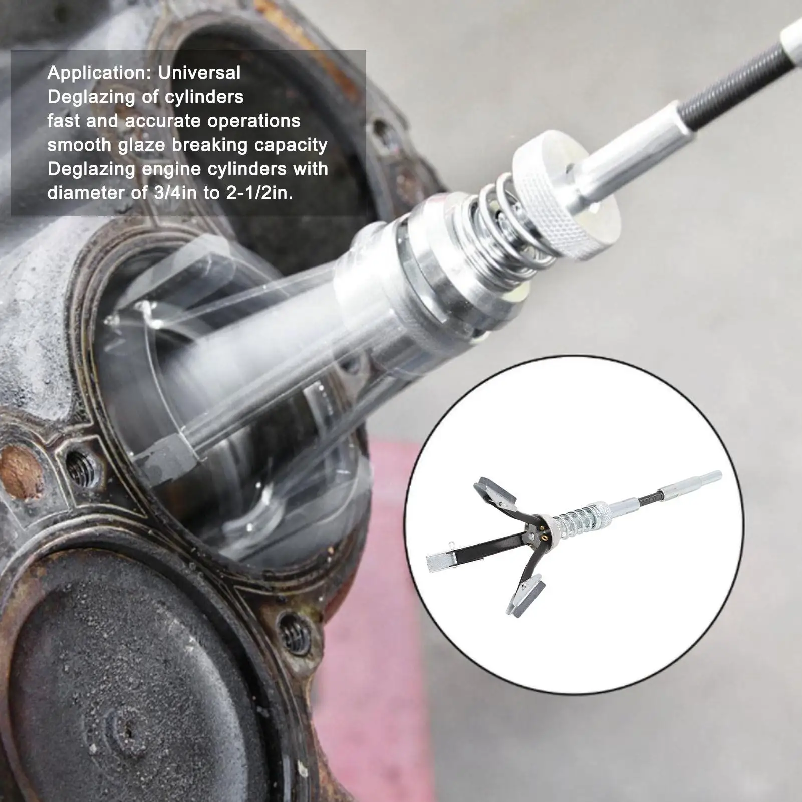 Инструмент для ходирования цилиндра двигателя раздавитель 3 челюсти от 1 1/4 дюйма