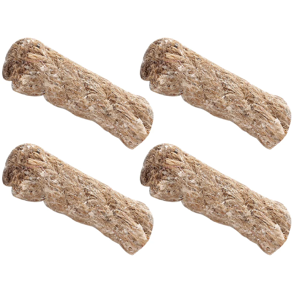 4 шт. веревка для веревки пожарная зажигалка стартовый комплект кемпинга