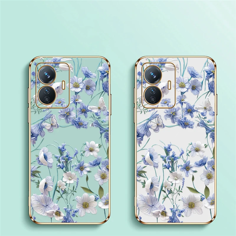 Противоударный силиконовый чехол для телефона Vivo Y28 Y28S Y27 Y27S Y22 Y22S Y21A Y21E Y21T Y21 Y20S G Y20G