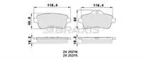 

AA0332 for brake BALATASI rear X166 1215 W176 C292 g172 R172 12