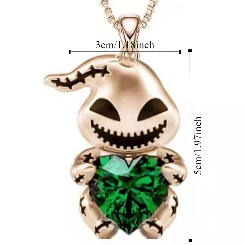 Модная цепочка на шею с изображением дьявола из сплава модное ожерелье детским