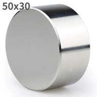 magnet 1pc n52 50x30mm hot round strong search magnet neodymium magnet rare earth n35 n52 d40 70mm powerful permanent rare earth