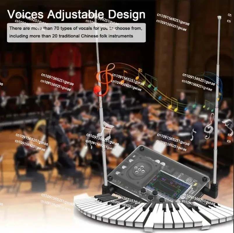 Мини-термен электронный музыкальный инструмент